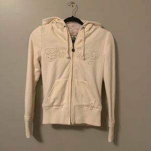 Guess zip up hoodie - Very warm!